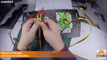 Pimoroni Picade - unboxing, assembling, configuration