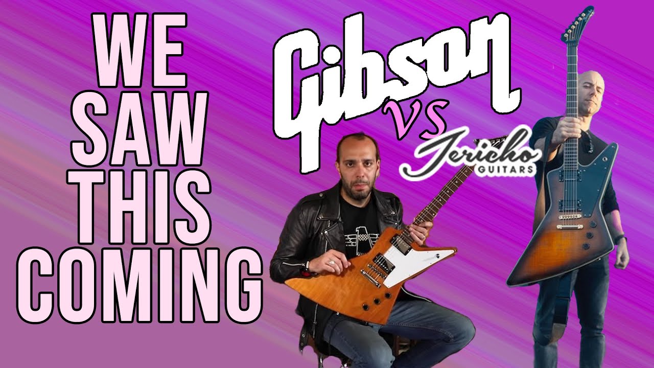 We called it Jericho Guitars hit by Gibson! YouTube