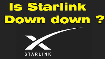 Starlink outage and issues, Starlink not working