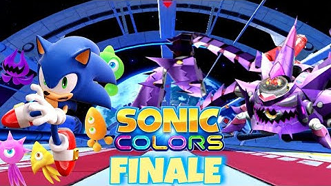 Sonic Colors   Part 7 Terminal Velocity Final Boss and Ending