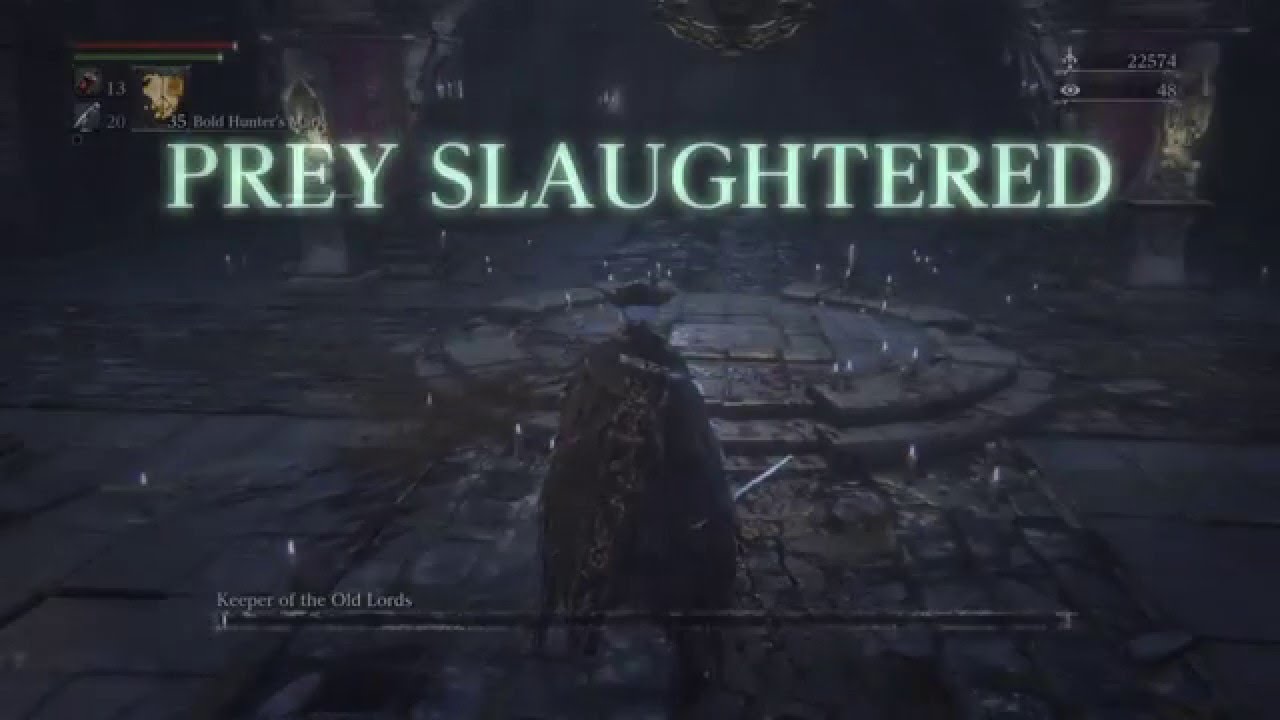 Cursed Keeper of the Old Lords Boss Fight — Bloodborne