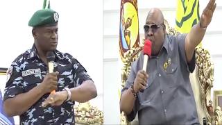 Full Video Emerges from Dramatic Visit of IG Disu to Governor Adeleke Over.....