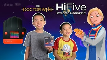 Doctor Who HiFive Inventor Coding Kit Unboxing and Demo (Tynker Coding For Kids + BBC Learning)