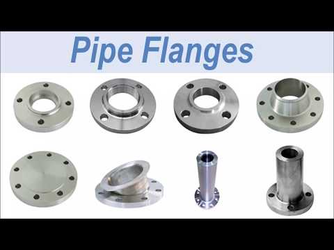 Basics of Flanges - Different Type of Pipe Flanges - by Piping