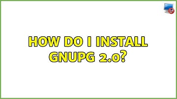 Ubuntu: How do I install GnuPG 2.0?