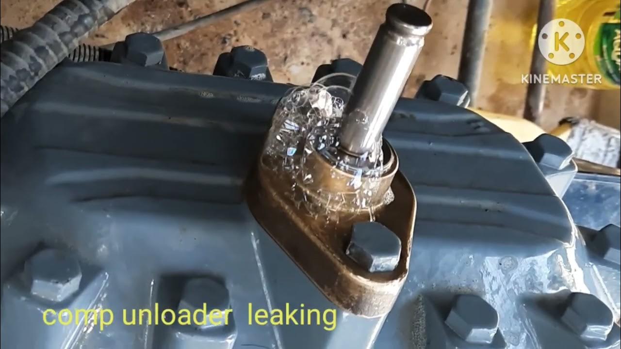 HVAC Comp unloading solenoid valve leaking YouTube