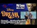 Disney dream cruise 2023  day 2  embarkation