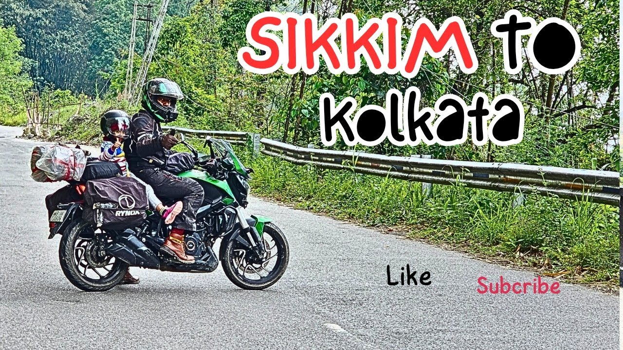 SIKKIM TO KOLKATA | Bike Ride | SIKKIM RIDE | EP- 4 | BIKERSTAG  #travelvlog