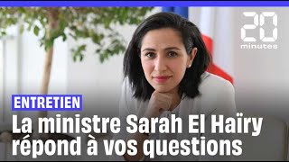 Inceste, aides aux vacances et PMA... Sarah El Haïry répond à trois questions de nos lecteurs
