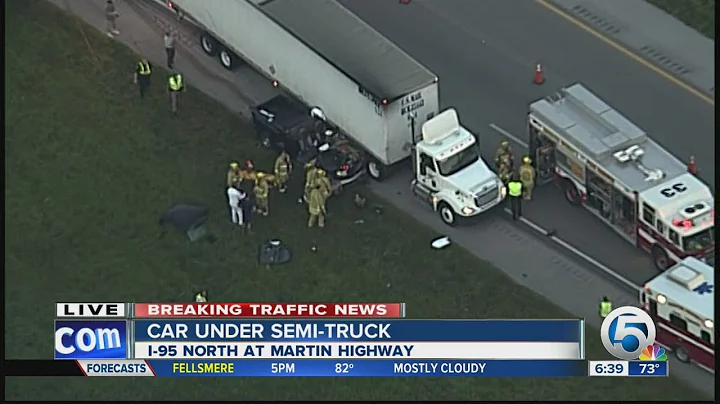 I-95 semi-truck accident