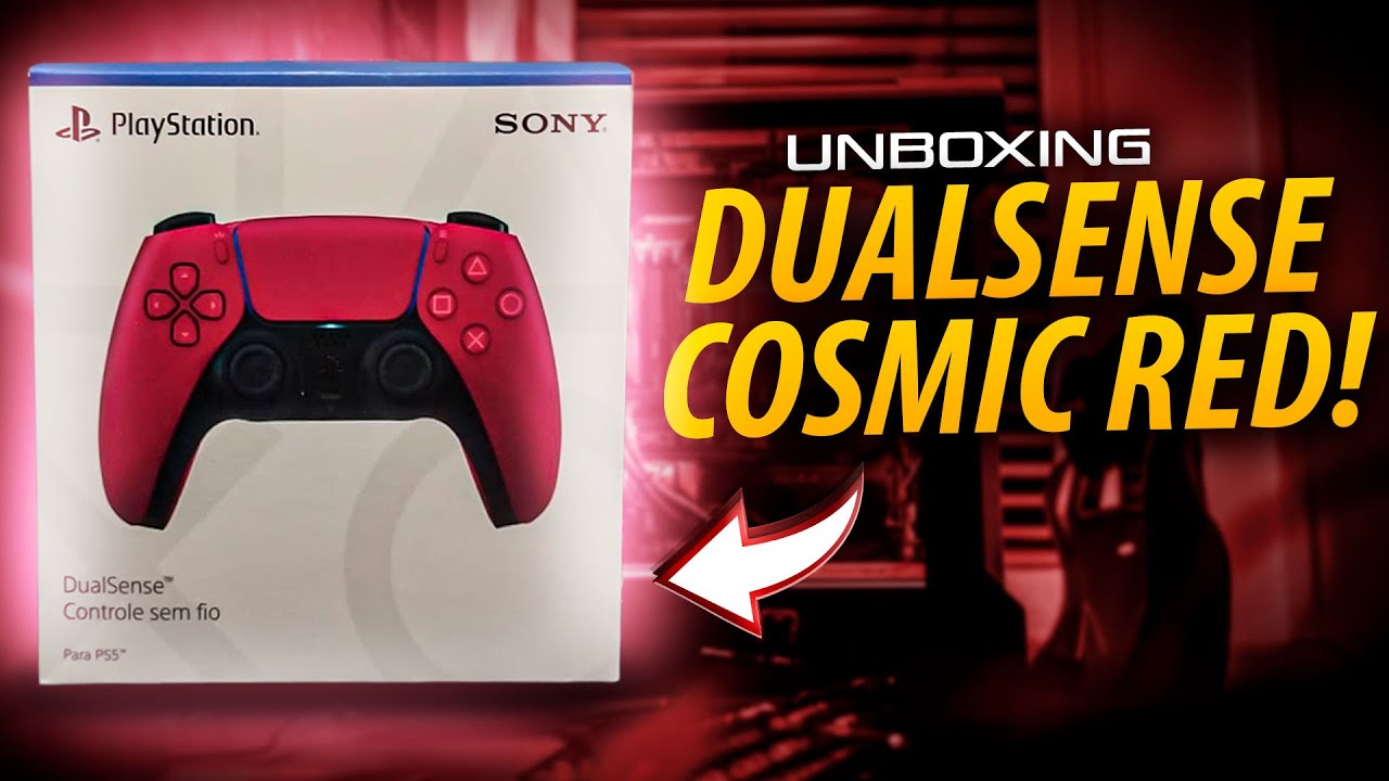 Controle Sem Fio Dualsense Cosmic Red Playstation®5 - PS5 em