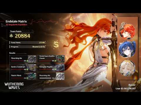 Matrix 3.6 Round 1 | 5 Boss | Augusta - Iuno - Suisui #WutheringWaves