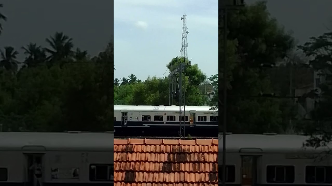 Erode wap4  22223❤️  goc wdp4d 40102  💚  Coimbatore to Mayiladuthurai Jan Shatabdi Express