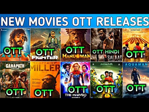 Ganapath Ott Release Date | Hanuman Ott Release Date | Dunki Ott Date | Captain Miller Ott Date