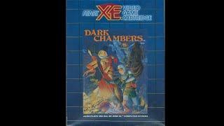 Dark Chambers Atari 8-bit home computer