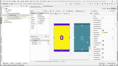 Membahas tentang Bagaimana view,dan handling,dengan cara membuat Hello toast