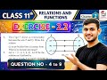 Class 11 Maths Ex 2.2 Q4 to 9 | Relations & Functions | Class 11 Ex 2.2 Q5 Math | Q6 Ex 2.2 Class 11