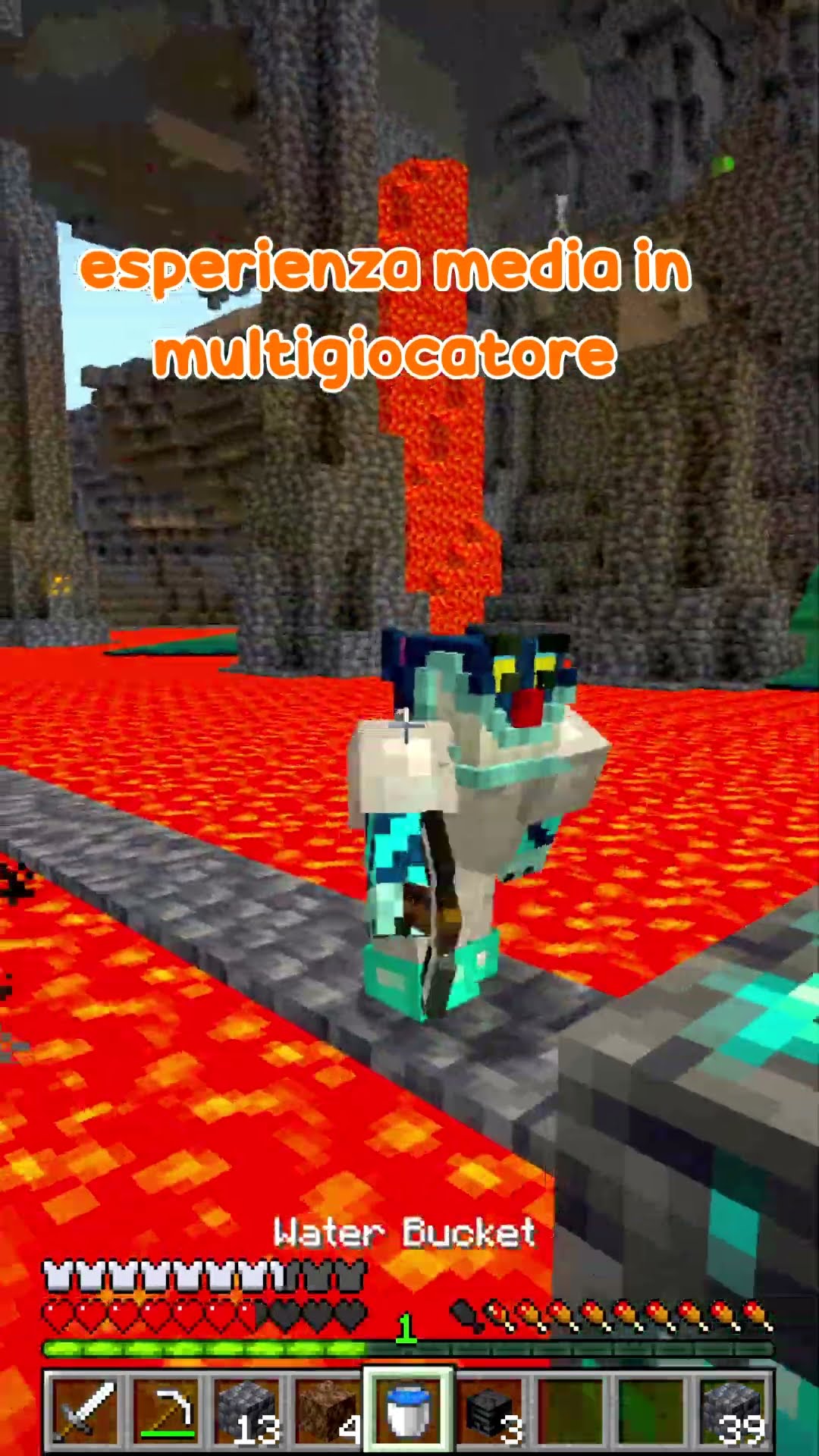 Esperienza media Minecraft