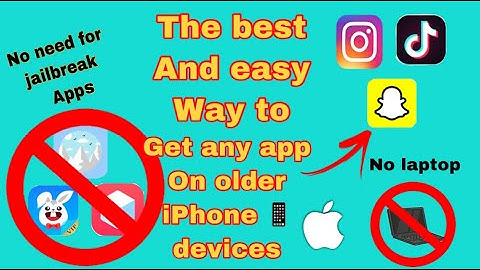 How to Download & Install Apps on older version of iOS | iPhone iPad without pc or jailbreak apps