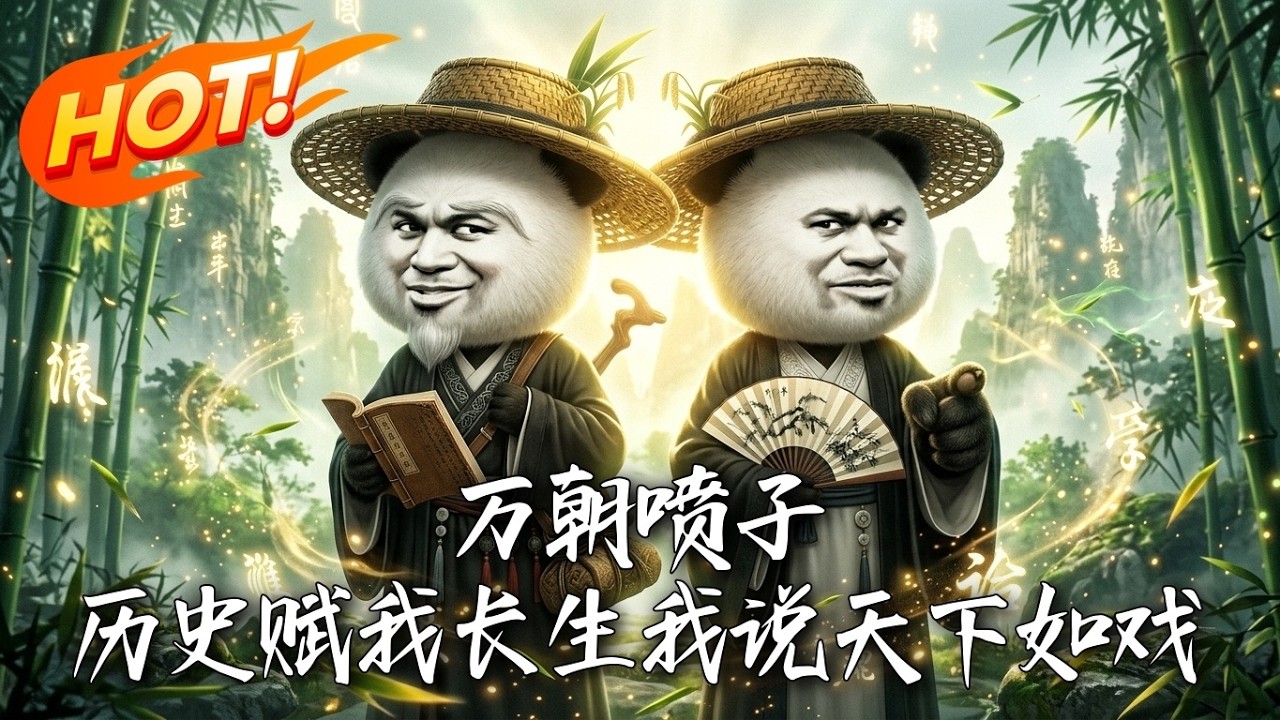 🔥活了三朝的老怪物重出江湖，满朝权贵瑟瑟发抖：这老登怎么骂谁谁就死！《萬朝噴子：歷史賦我長生，我說天下如戲》#盛世短剧#短剧#AI短剧#逆袭#漫剧
