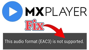 Mx Player EAC3 Audio Format Not Supported (2025) | 100% Fix Problem Solve ✔