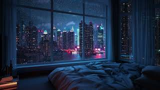 Fall into Sleep Immediately with Heavy Rain & Thunder | Relaxing Sounds for Sleep, Insomnia, Study