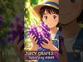 Satisfying Grape Harvest 🍇 ASMR Ghibli Style (No Talking)