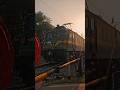 WAG9 Aggressive Entry 🚫🤯 #ytshorts #train #locomotive #shorts #shortsfeed #trending #viral
