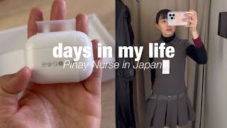 days in my life|Pinay Nurse in Japan💕🇯🇵 unboxing my new AirPods Pro and shopping in Shinjuku