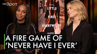 Kerry Washington and Reese Witherspoon Play 'Never Have I Ever' | The Root