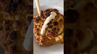 Whole Roasted Cauliflower | With Tahini Sauce