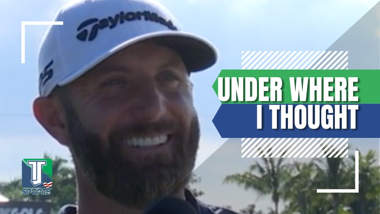Dustin Johnson responded SARCASTICALLY when asked about his winnings