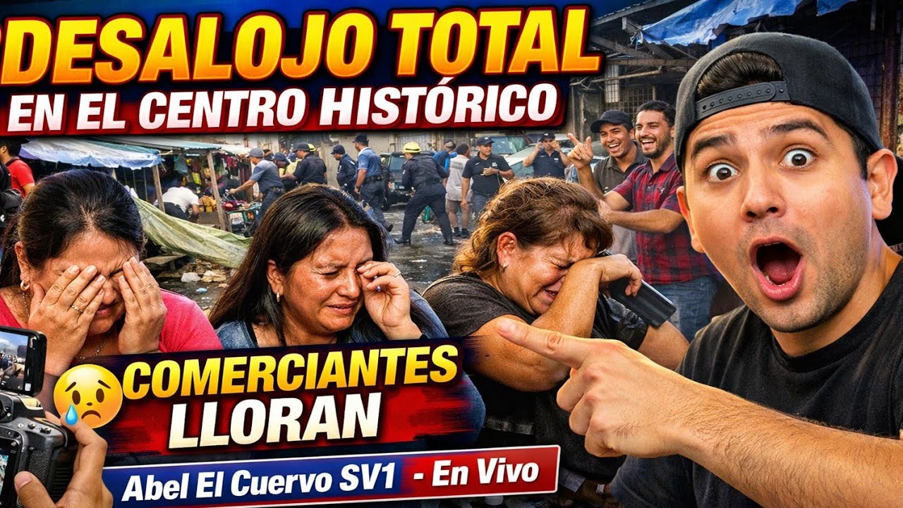 Siguen los desalojos parte 2 del centro historico ya esta desarmando todo esto paso al final😱🔥🇸🇻😢
