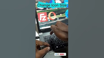 How to Change Icon Size on Windows PC Using Keyboard Shortcut (Ctrl+Shift+1,2,3,4) #iconsize