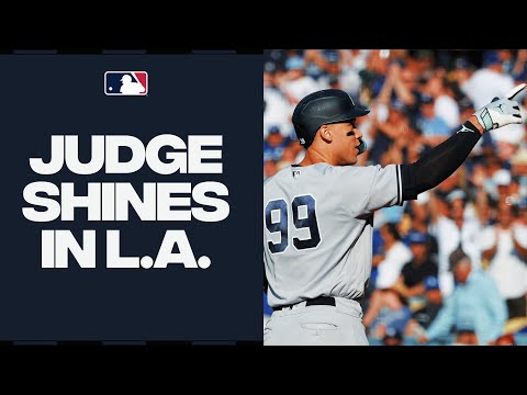 Aaron Judge SHINES in L.A. with his 19th homer!