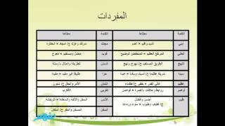 وطني - لغة عربية - للصف الاول الاعدادى - موقع نفهم