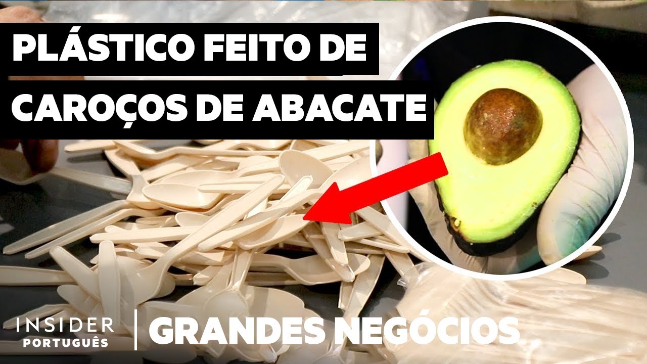 Como Os Resíduos Do Abacate São Transformados Em Plástico | Reciclando Resíduos | Insider Português