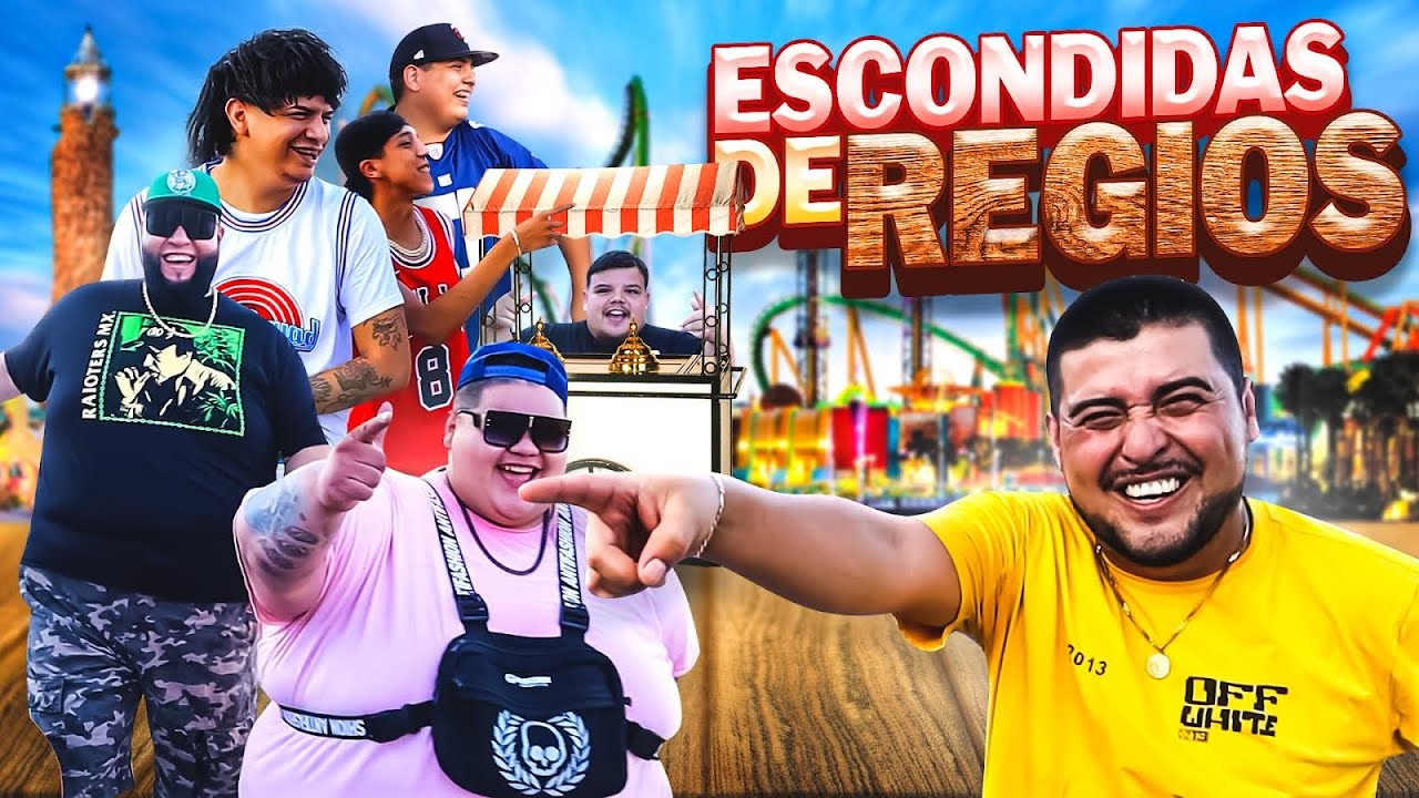 EL ÚLTIMO YOUTUBER REGIO EN SER ENCONTRADO GANA $30,000 💰 // escondidas de regios 🎡