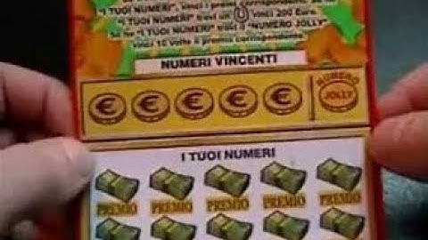 Gratta e vinci: come riconoscere il biglietto vincente! Occhio alle imperfezioni!