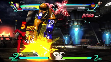 Ultimate Marvel vs Capcom 3 Random Battles pt. 1 (vs cpu)