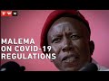 Malema to govt: Why do you shut restaurants, but open churches?