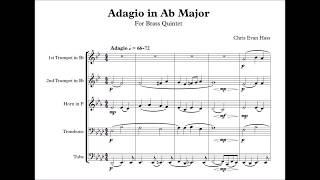 Adagio in A-flat Major for Brass Quintet - Chris Evan Hass