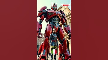 Transformers Of NationㅣUSA, Germany, Korea And So Part 1 #transformation #transformers #robot