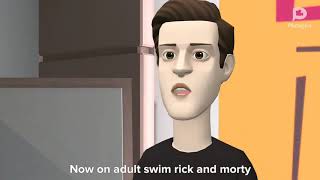 Caillou Watches Rick And Morty Then Gets Grounded