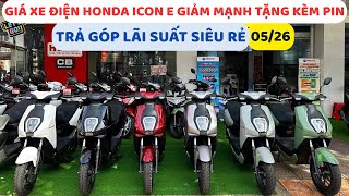 Giá Honda ICON E Giảm Sâu Cùng Ưu Đãi 1 Triệu Cho Học Sinh & Góp Lãi Siêu Rẻ 05/26 | Tuấn Hồng Đức 6