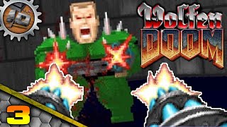 Wolf3DOOM mod for (DOOM 1993) Gameplay No Commentary - Part 3