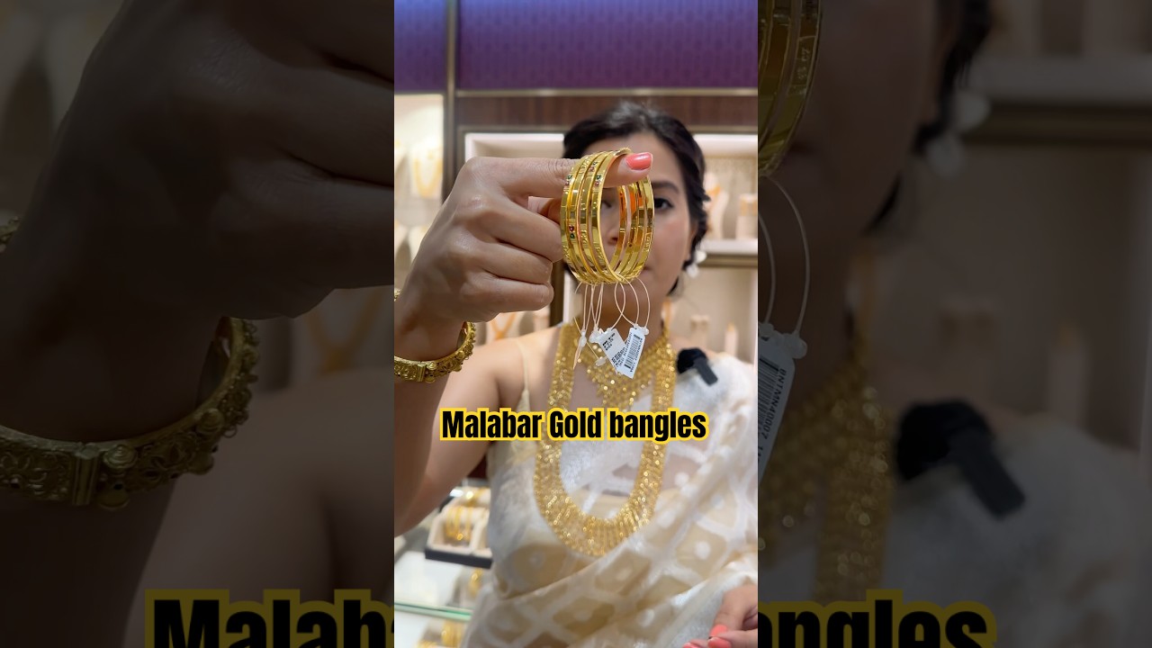 Malabar Gold bangles ka collection #youtubeshorts #shortsfeed