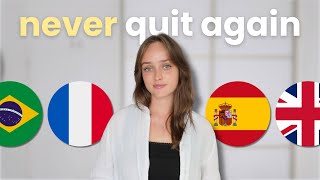 The super simple system that stopped me from quitting languages ⭐