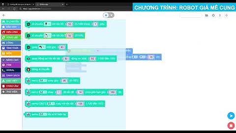 Học lập trình Robot cùng xBot: ROBOT GIẢI MÊ CUNG