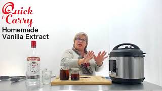Homemade Vanilla Extract in the Instant Pot